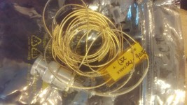 NEW Endevco Gold Coaxial Shock Proof Cable Assembly RARE  pn# 3006-120 - £29.92 GBP