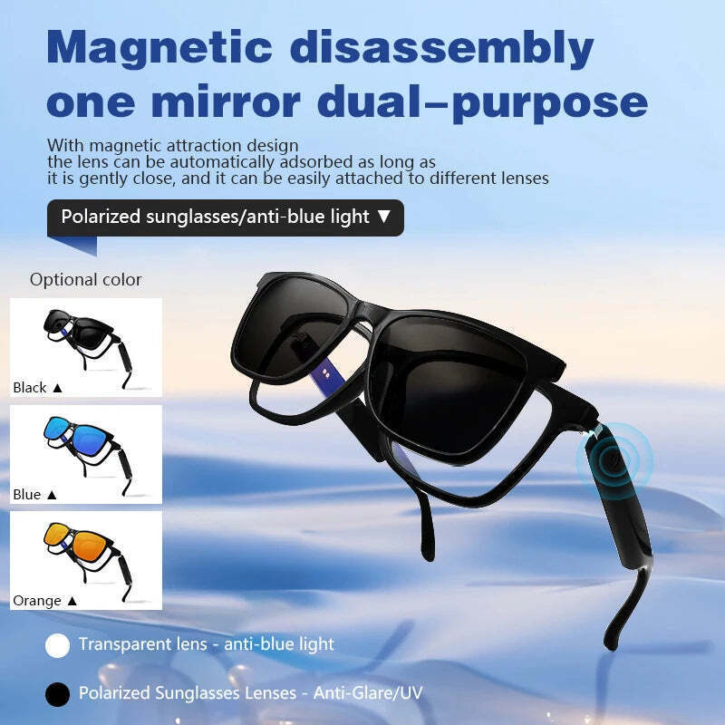 GS05 Bluetooth Sunglasses Wireless Audio  Polarized Vision - $63.99+