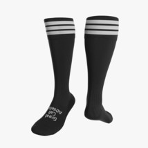 Great Call Athletics | 3 Stripe Soccer Referee Socks 3 PAIRS Pro White Striped - £15.97 GBP