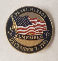 Pearl Harbor December 7th, 1941 Remembrance Lapel Hat Pin Collectible Pi... - £15.61 GBP