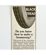 1916 Goodyear Tires Giant Bicycle Tire Advertisement Akron Ohio DWMYC2 - €17,14 EUR