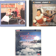 Arthur Fieldler Boston Pops 3 CD Lot Tea Party + Christmas Party + Festival RCA - £18.22 GBP