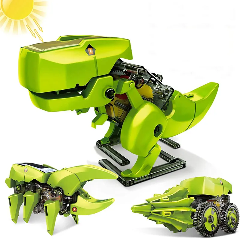 Dinosaur Solar Energy/Powered Stem Toy Technological Gadgets Robotica Kit - £11.83 GBP