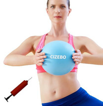 CIZEBO 8 inch Exercise Ball, Pilates Ball for Core Workout &amp; Physical Th... - $40.49