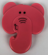 Vintage 1987 Hardee’s Carl&#39;s Jr. Toy Pink elephant Scissors - Extremely Rare - £15.14 GBP