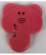 Vintage 1987 Hardee’s Carl&#39;s Jr. Toy Pink elephant Scissors - Extremely ... - $25.97 CAD