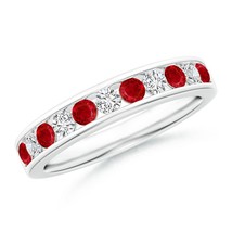 Authenticity Guarantee

ANGARA 0.89 Ct Channel Set Ruby and Diamond Semi... - $1,421.10