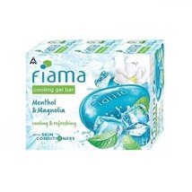 Fiama Cooling Gel Bathing Bar Menthol &amp; Magnolia,with skin conditioners for 125g - £15.63 GBP