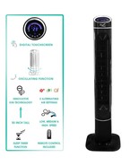 Vie Air 50 Inch Luxury Digital 3 Speed High Velocity Tower Fan with Fres... - $167.70