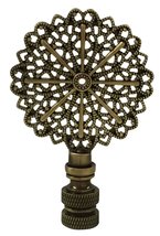 Royal Designs Traditional European Filigree 3&quot; Lamp Finial for Lamp Shad... - $25.69+