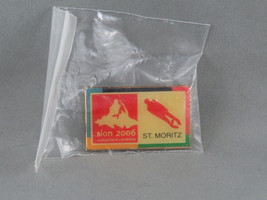 Olympic Candidate City Pin - Sion Switzerland 2006 St Moritz Luge -Scree... - £22.75 GBP