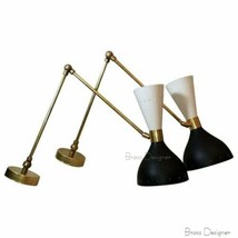 Diabolo Italian Cone Stilnovo Wall Lamp Adjustable Applique Decorative L... - £221.41 GBP