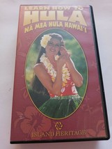 VHS Learn How to Hula Na Mea Hula Hawai&#39;i Island Heritage Many Aspects of Hula - £9.42 GBP
