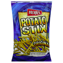 Herr&#39;s Original Shoestring Potato Stix, 4.25 oz. Single Serve Bags - £23.67 GBP+