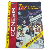 Taz In Escape From Mars [Cardboard Box] Sega Genesis Complete Game - £15.22 GBP