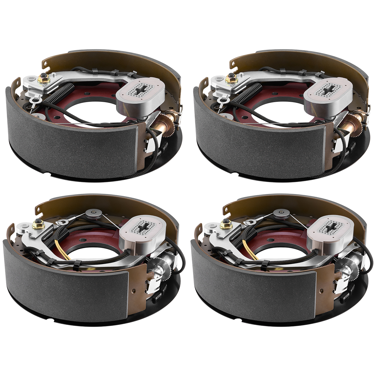 VEVOR Electric Trailer Brake Kit, 12.25 x 3.375&quot;, 2 Pairs Electric Brake... - $285.99