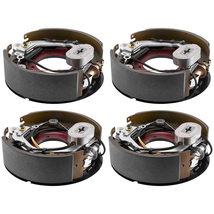 VEVOR Electric Trailer Brake Kit, 12.25 x 3.375", 2 Pairs Electric Brake... - $285.99
