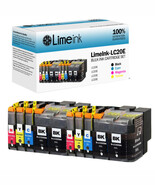 Brother LC20EC INKVESTMENT SUPER HIGH YIELD (XXL SERIES) CYAN INK CARTRI... - $787.36 MXN