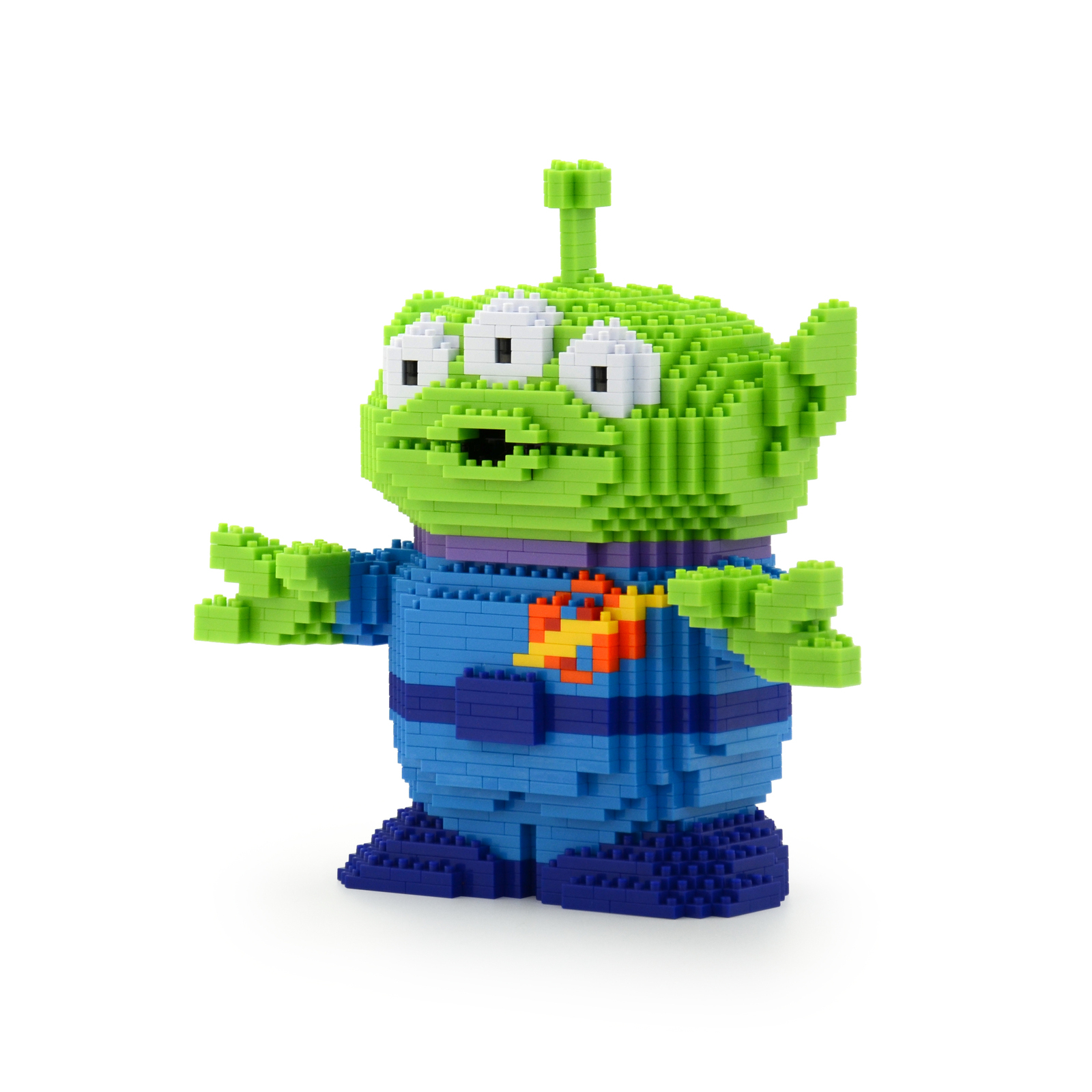 Primary image for Alien (Toy Story) Brick Sculpture (JEKCA Lego Brick) DIY Kit