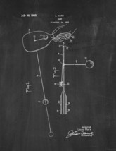 Paddle Ball Game Patent Print - Chalkboard - £6.25 GBP+
