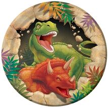 Dino Blast Dessert Plates - Birthday Party Supplies - $3.66