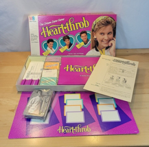 COMPLETE Vintage Heart Throb Dream Date Board Game Milton Bradley 1988 P... - $59.99