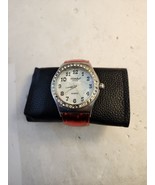 Mondu Red Bangle Braclet Wrist Watch - £15.40 GBP