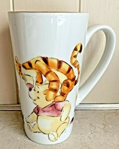 (1) Disney Winnie Pooh Golden Flowers Latte Coffee Cup Mug Tigger  - £19.62 GBP