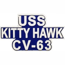 U.S. Navy USS Kitty Hawk CV-63 Pin 1&quot; - £7.29 GBP