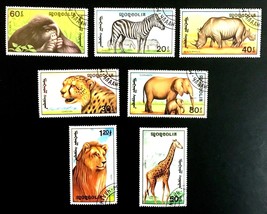 Mongolia #1966-2005 African Animals - Used (CTO) - £3.20 GBP