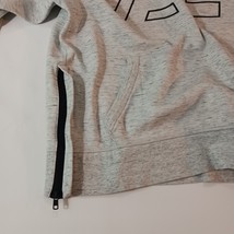 American Eagle Outfitters Men's Gray Cotton Blend Hoodie Pullover Sweatshirt M image 10