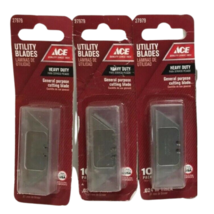 ACE 27979 Utility Blades, 10 pc Pack of 3 - $19.79