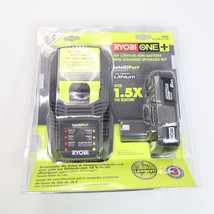 Ryobi P163 18V One+ Lithium Ion 2Ah Battery and Charger New In Package - £44.28 GBP