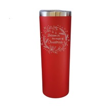 Believe in the Magic of Christmas Red 20oz Skinny Tumbler LA5165 - £16.01 GBP