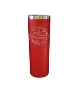 Believe in the Magic of Christmas Red 20oz Skinny Tumbler LA5165 - $19.99