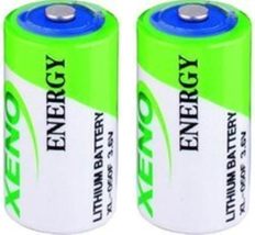 Xeno Energy XL-050F 1/2 AA 3.6V Lithium Batteries (2 Batteries) - £7.08 GBP