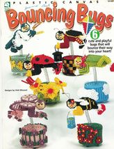 Plastic Canvas Bouncing Ladybug Bee Butterfly Dragonfly Firefly Bug Patterns - $13.99