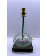 Genie Style Wine Bottle Bar Pub Lounge Man Cave TABLE LAMP Light w/ Wood... - £44.03 GBP