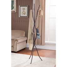 Metal Tree Branch Style Coat Rack with Multiple Hooks in Bronze - $2,607.26 MXN