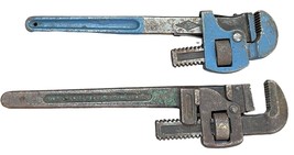 Tool Lot Stillson &amp; Trimo Adjustable Pipe Wrench - $29.69