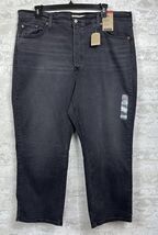 Levi&#39;s Jeans Women Plus-Size Ribcage Straight Ankle Denim Black Size: 22... - €34,27 EUR