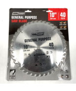 GENERAL PURPOSE SAW BLADE 10 Inch 40 Teeth CARBIDE TIPPED Miter Table Ra... - $22.95