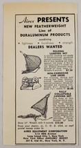 1946 Print Ad Airex Fishing Nets &amp; Line Driers Long Island City,New York - £7.41 GBP