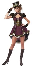 Steampunk Girl Halloween Costume Adult Womans XLarge 12-14 - £46.84 GBP