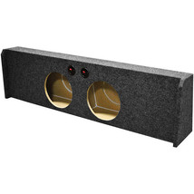 QPower Dual 12" Sealed Empty Woofer Enclosure-Ford '09-'24 F-150 Super Crew'17-' - $272.62 CAD