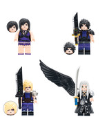4pcs Final Fantasy Sephiroth Tifa Lockhart Cloud Strife Minifigures Mini... - $23.72 CAD