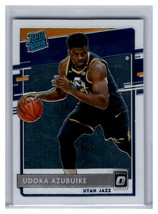 2020-21 Panini Donruss Optic Udoka Azubuike Rated Rookie #177 Utah Jazz - £1.16 GBP