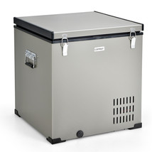 68 Quart Car Refrigerator 12V Portable Car Freezer Fridge w/DC &amp; AC Adapter - £351.37 GBP