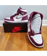 Nike Air Jordan 1 Retro High Bordeaux 555088-611 Men&#39;s Size 12 - £169.82 GBP