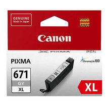 Canon Inkjet Cartridge CLI671XL - Grey - £32.00 GBP